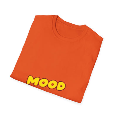 Mood Loading Unisex Softstyle T-Shirt, Funny Tee, Casual Wear, Gift for Friends, Relaxed Fit Tee, Trendy Graphic Shirt
