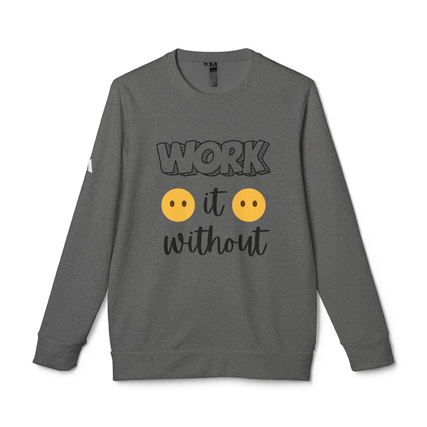 Motivational Crewneck Sweatshirt, Fitness Apparel, Gift for Fitness Enthusiasts, Cozy Casual Wear, Inspirational Fashion