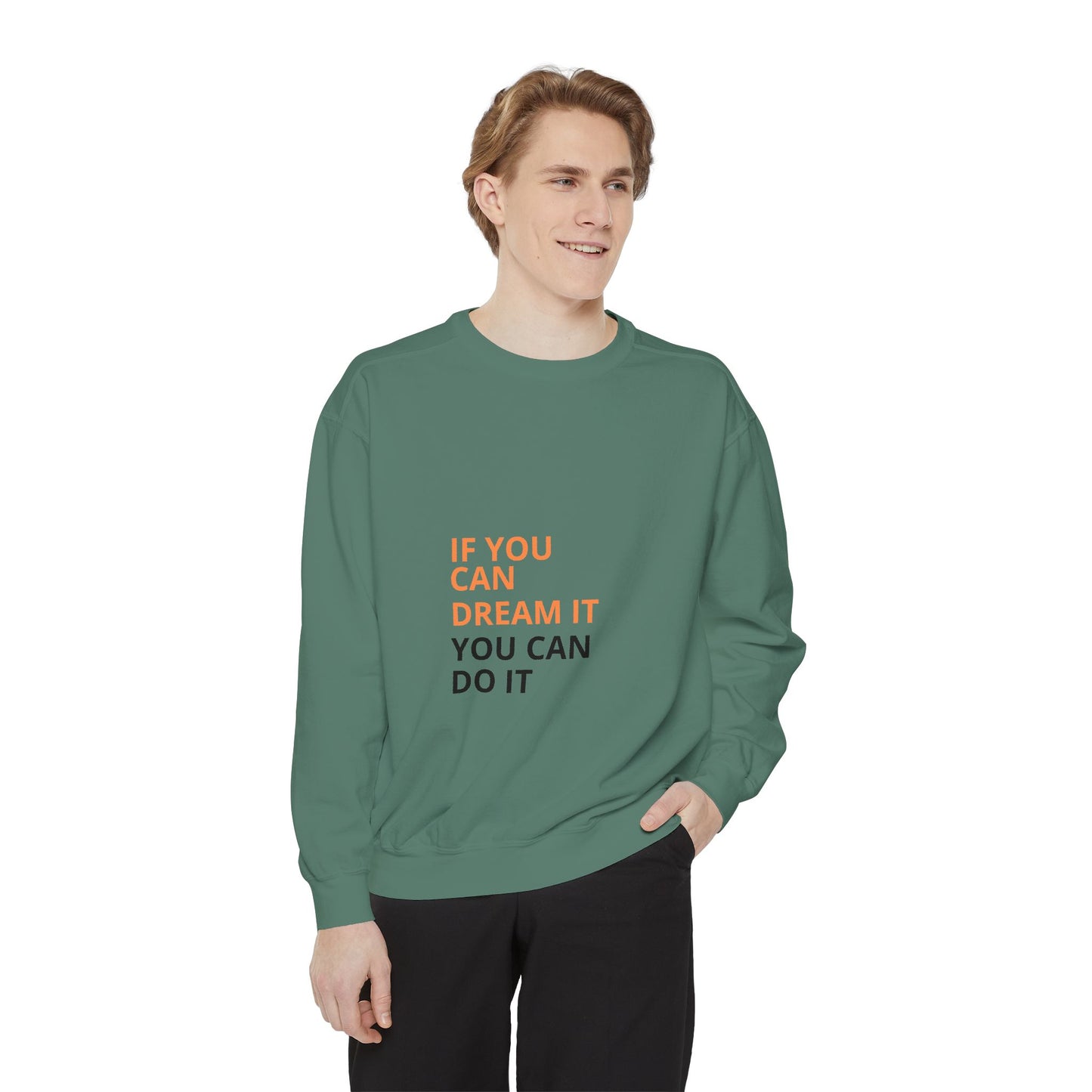 Inspirational Sweatshirt: Motivational Gift for Dreamers, Cozy Style, Unisex Pullover, Perfect for Everyday Wear, Ideal for Birthdays [...]