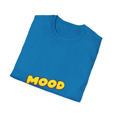 Mood Loading Unisex Softstyle T-Shirt, Funny Tee, Casual Wear, Gift for Friends, Relaxed Fit Tee, Trendy Graphic Shirt