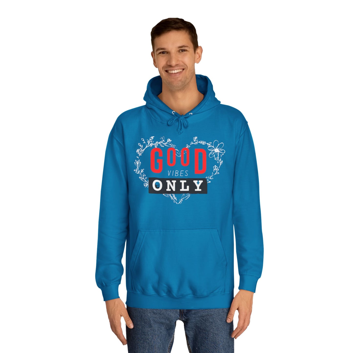 Good Vibes Only  Cozy Premium Hoodie for Everyday Positivity