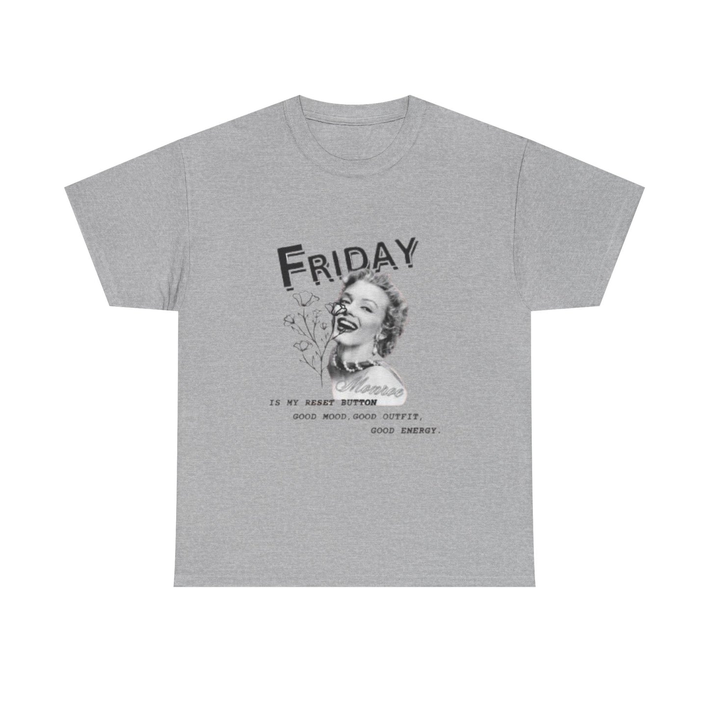 Motivational T-Shirt - friday, Inspirational Gift, Unisex Tee for Gym, Affirmation Shirt, Fitness Apparel, [...]