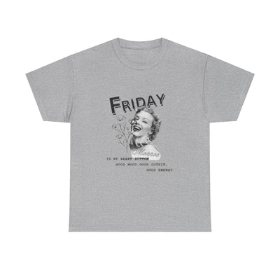 Motivational T-Shirt - friday, Inspirational Gift, Unisex Tee for Gym, Affirmation Shirt, Fitness Apparel, [...]