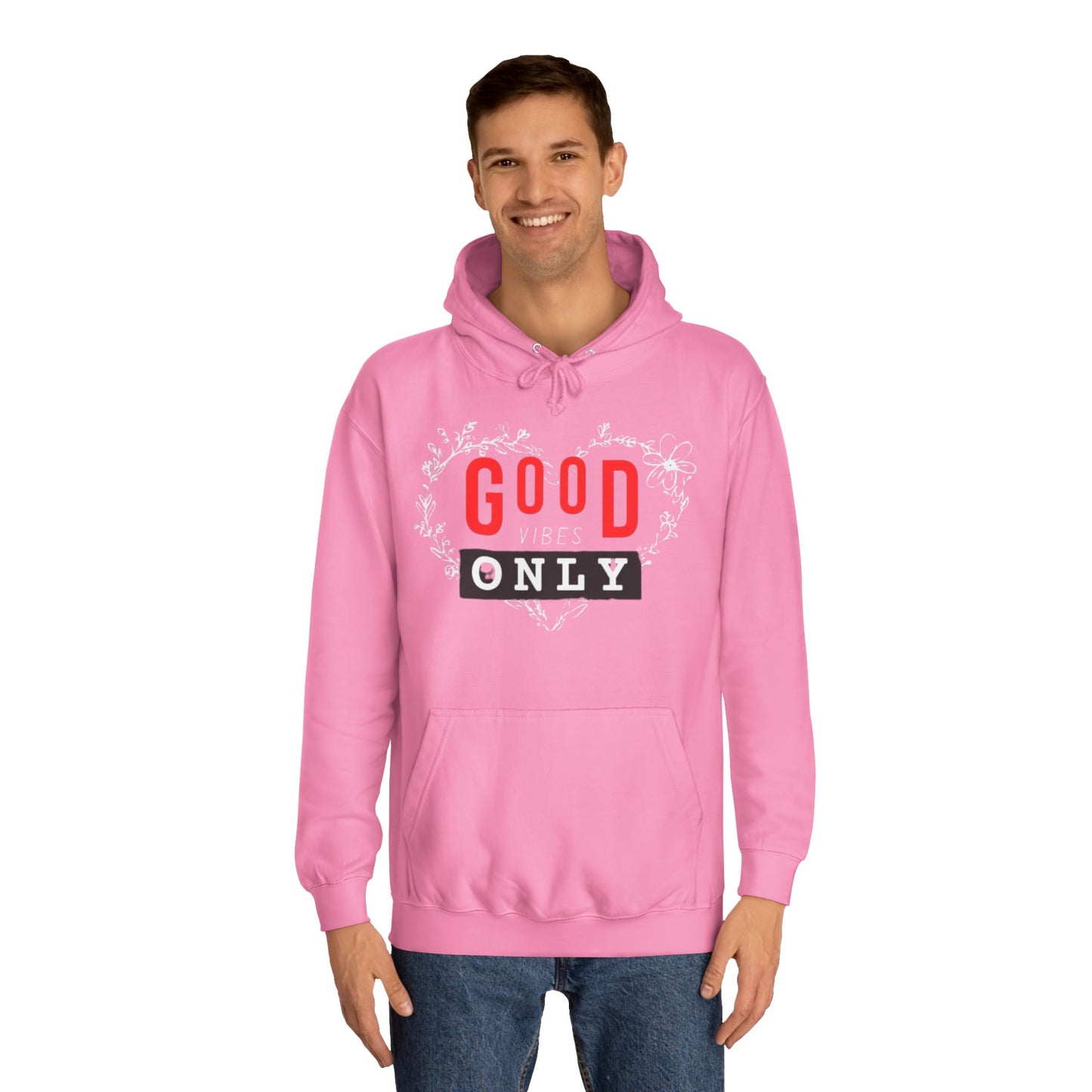 Good Vibes Only  Cozy Premium Hoodie for Everyday Positivity