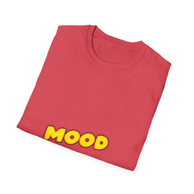 Mood Loading Unisex Softstyle T-Shirt, Funny Tee, Casual Wear, Gift for Friends, Relaxed Fit Tee, Trendy Graphic Shirt