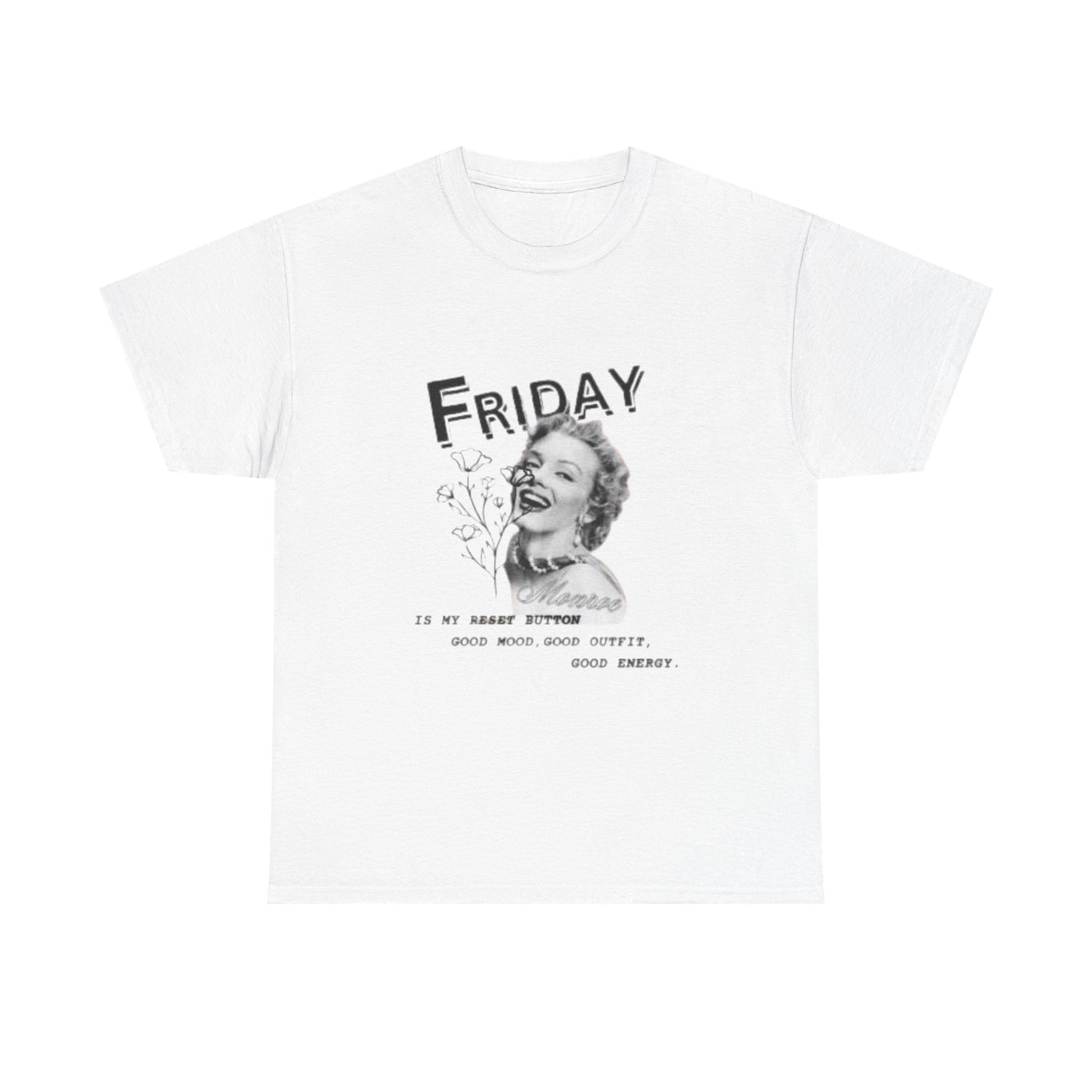 Motivational T-Shirt - friday, Inspirational Gift, Unisex Tee for Gym, Affirmation Shirt, Fitness Apparel, [...]