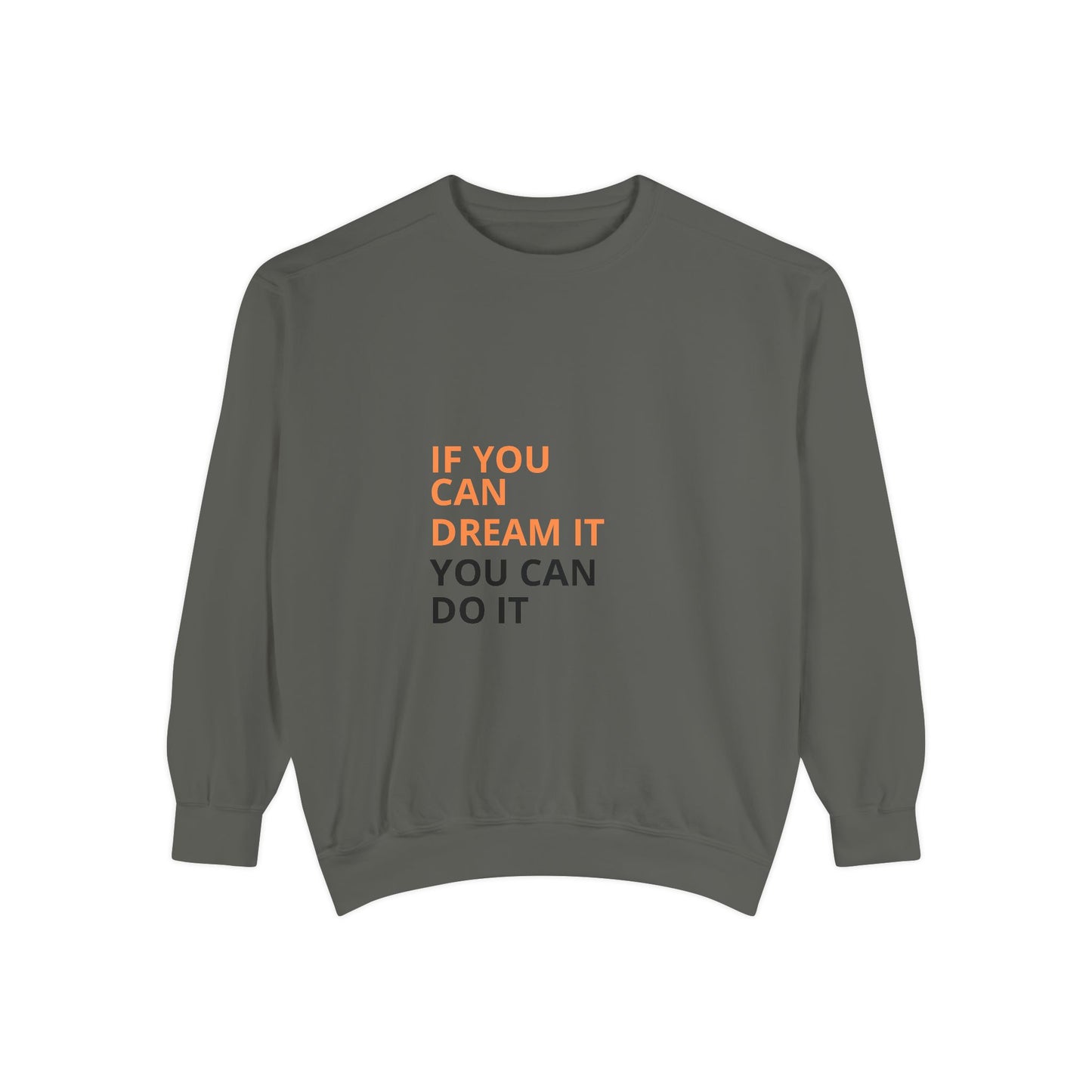 Inspirational Sweatshirt: Motivational Gift for Dreamers, Cozy Style, Unisex Pullover, Perfect for Everyday Wear, Ideal for Birthdays [...]