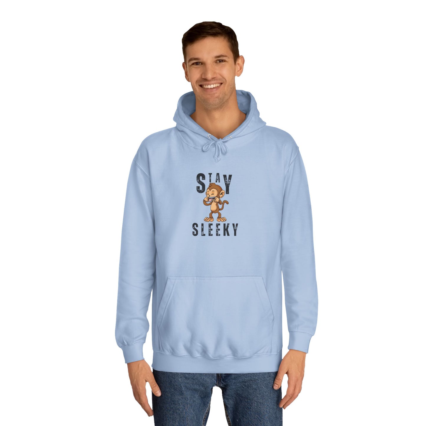 Unisex College Hoodie with 'Bloom Mode' Design, Cozy Sweatshirt for College Life, Perfect Gift for Students, Casual Wear, Fall Season
