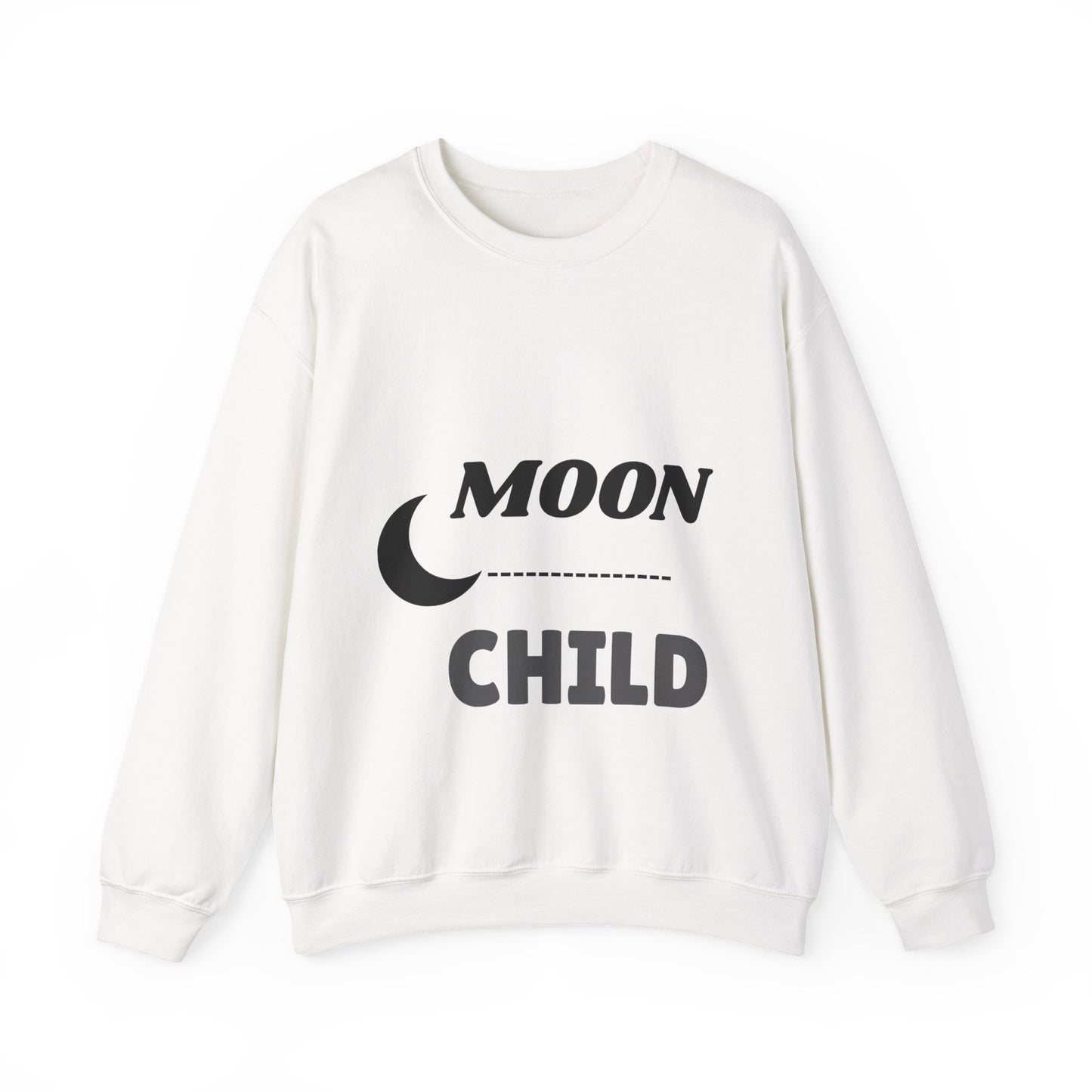 Moon Child Unisex Crewneck Sweatshirt, Cozy Gift for Astrology Lovers, Perfect for Events & Everyday Wear