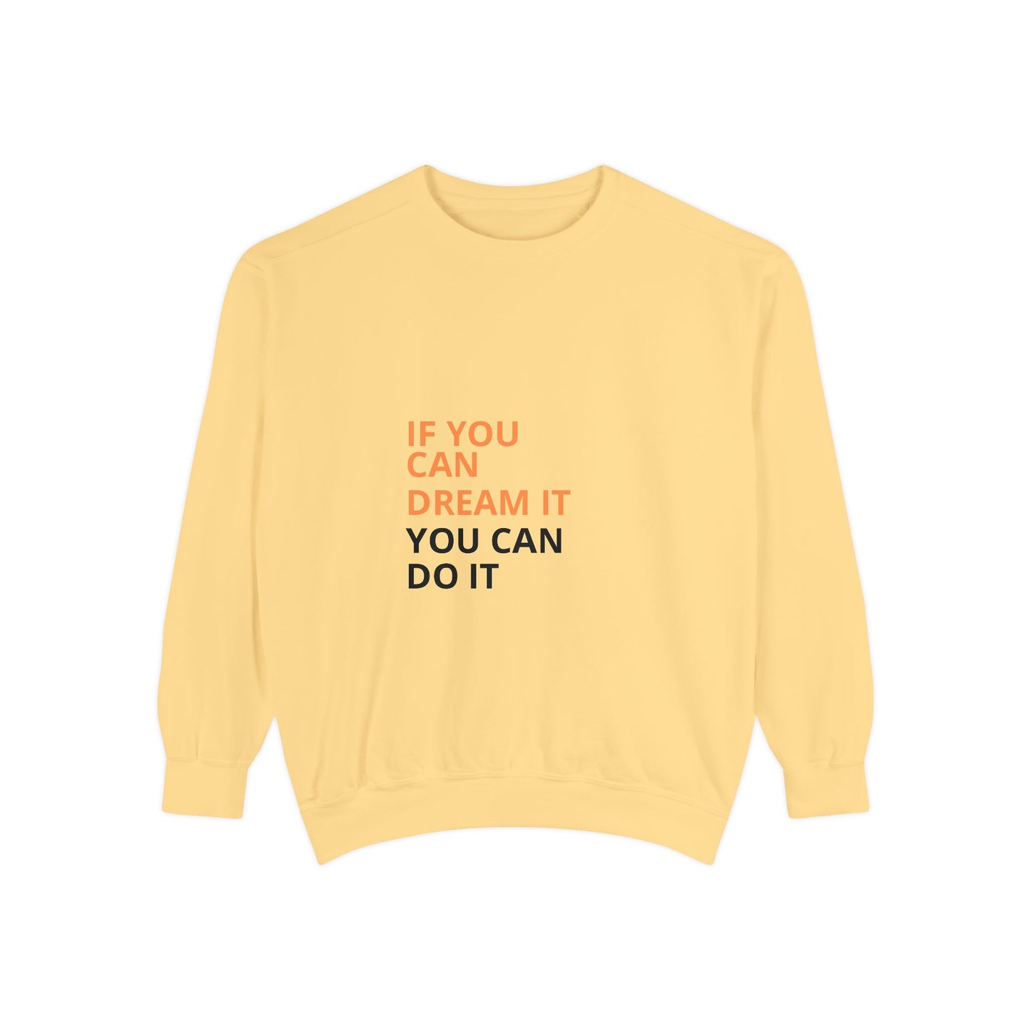 Inspirational Sweatshirt: Motivational Gift for Dreamers, Cozy Style, Unisex Pullover, Perfect for Everyday Wear, Ideal for Birthdays [...]