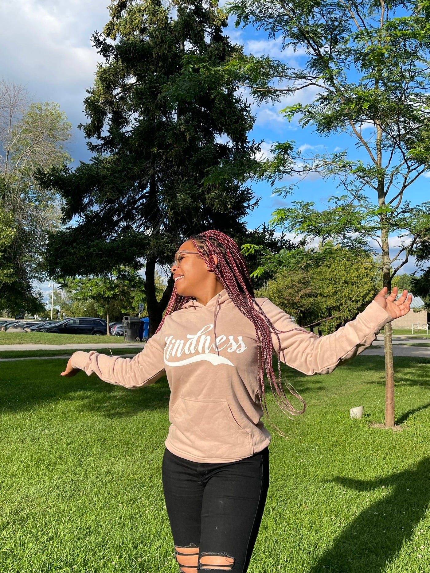 Dusty Rose Hoodie