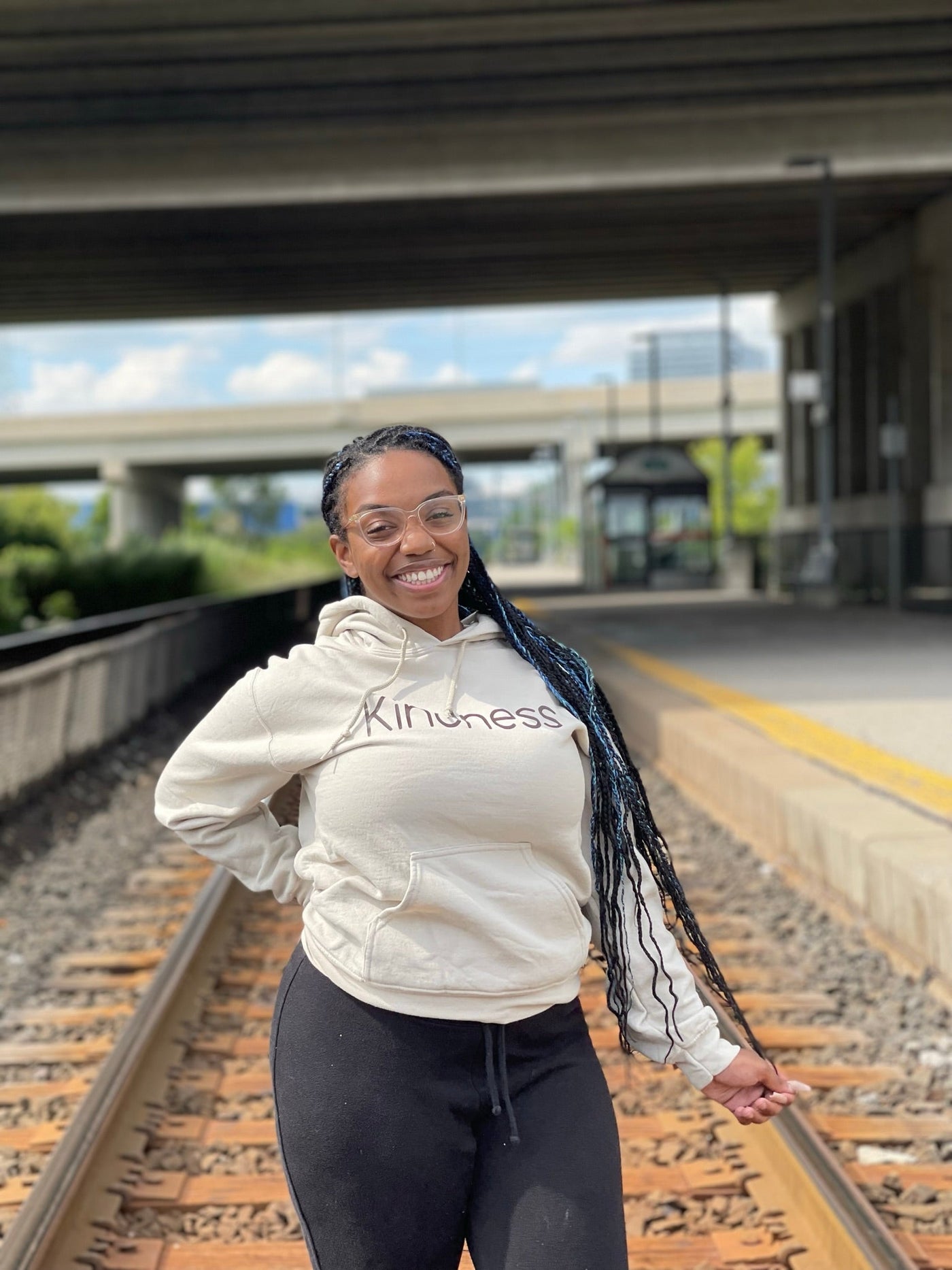 Beige Hoodie