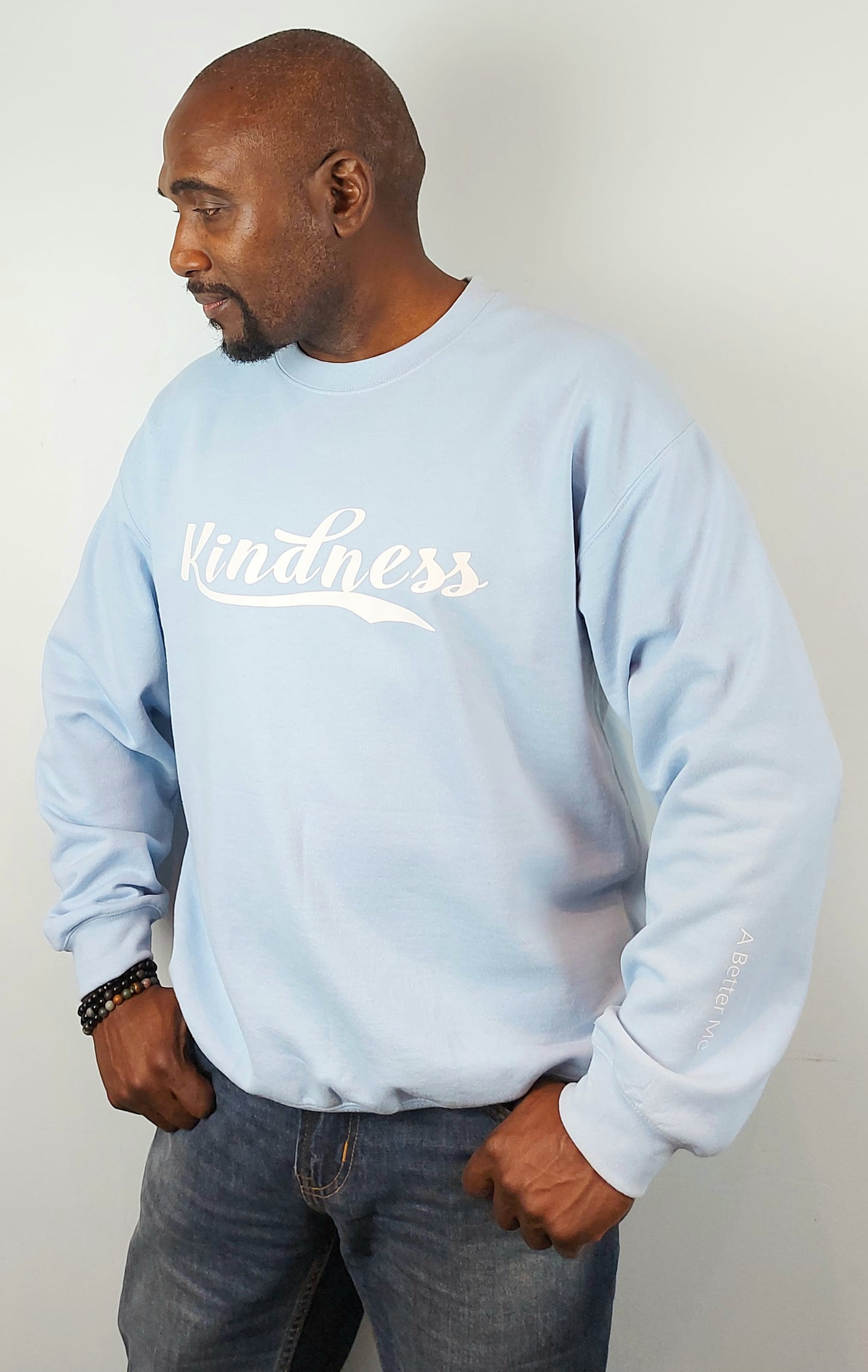 Light Blue Crew Neck