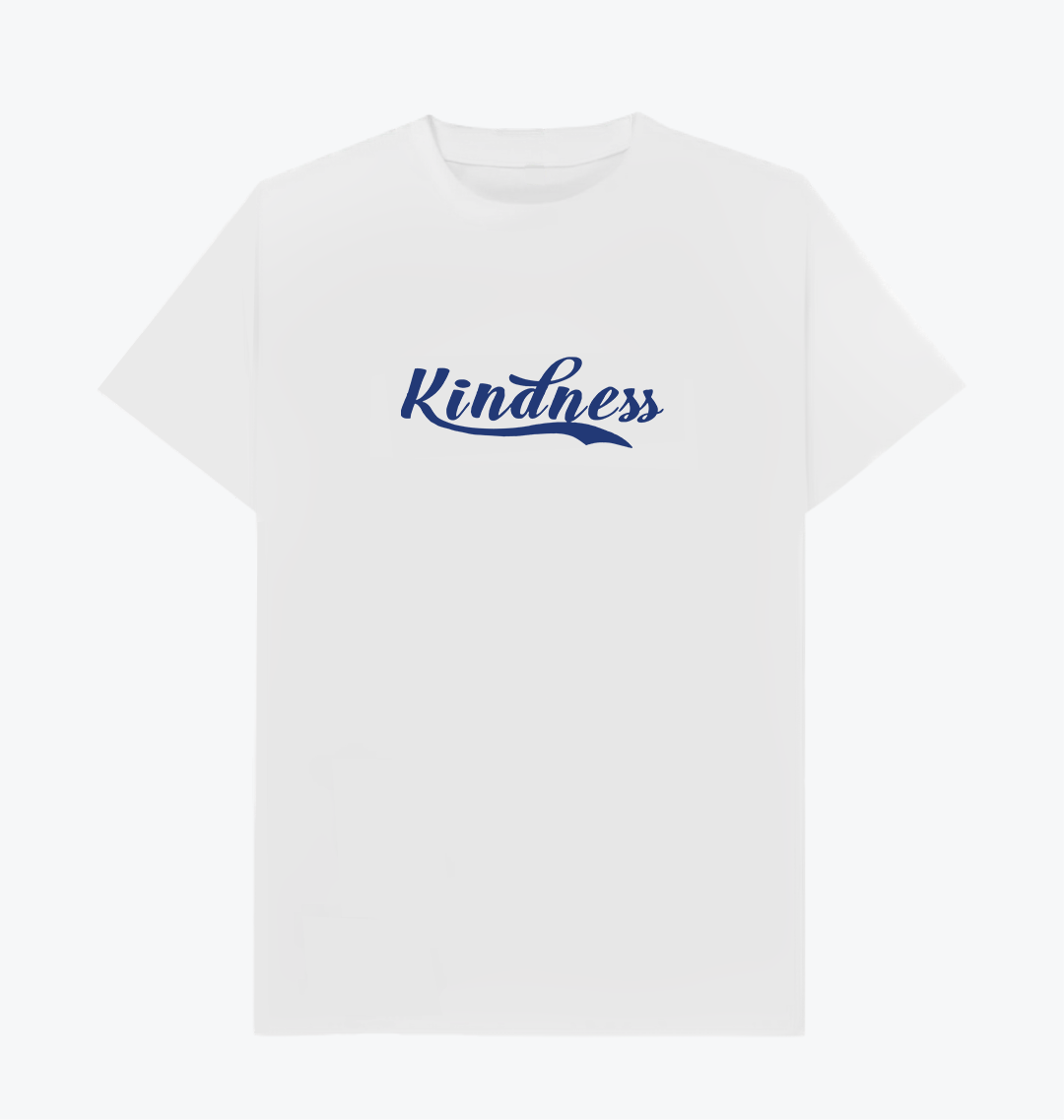 Royal Blue T-Shirt -White